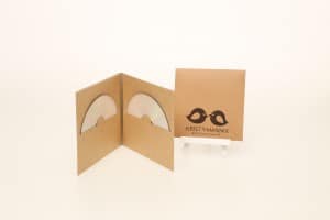 Custom branded CD folder